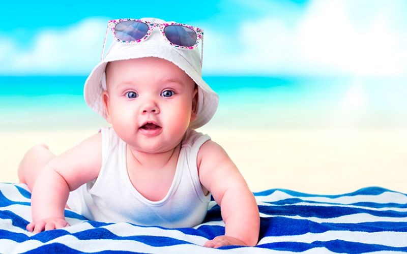 Proteger piel bebé verano